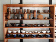 焼き締めと釉薬の器